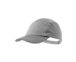 Sportieve pet met logo en UV-bescherming kleur lichtgrijs