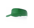 Katoenen zonneklep met bedrijfslogo kleur groen
