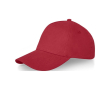 Katoenen reclame petjes, 260 g/m2 kleur rood
