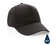 Duurzame pet met logo, 280 g/m2 kleur zwart