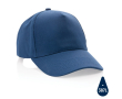 Duurzame pet met logo, 280 g/m2 kleur marineblauw