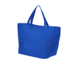 Mooie, non-woven tas met logo kleur koningsblauw