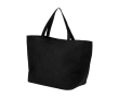 Mooie, non-woven tas met logo kleur zwart