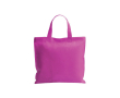Non woven tas met logo (draagkracht 5kg) kleur fuchsia
