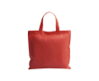 Non woven tas met logo (draagkracht 5kg) kleur rood