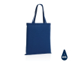 AWARE ™ katoenen tas met logo kleur blauw