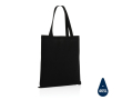 AWARE ™ katoenen tas met logo kleur zwart