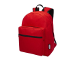 Eco 15.6\" laptop rugzak met jouw logo kleur rood