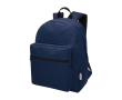 Eco 15.6\" laptop rugzak met jouw logo kleur marineblauw