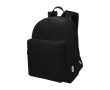 Eco 15.6\" laptop rugzak met jouw logo kleur zwart