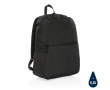 AWARE ™ 300D RPET rugzak met logo kleur zwart
