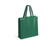Non-woven tas met logo (draagkracht; 9kg) kleur groen