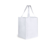 XL Non-woven tas met logo bedrukt kleur wit