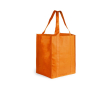 XL Non-woven tas met logo bedrukt kleur oranje