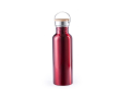 Roestvrij stalen fles met logo (800ml) kleur rood
