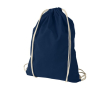 Multifunctionele rugzak met logo (katoen) kleur donkerblauw