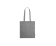 Ecologische katoenen tas met logo kleur zwart