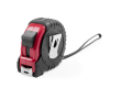 Flexometer meetlint met logo (7,5 m) kleur rood