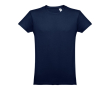Bedrukte T-shirts van 100% katoen in de kleur blauw