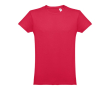 Bedrukte T-shirts van 100% katoen in de kleur rood