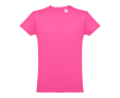 Bedrukte T-shirts van 100% katoen in de kleur fuchsia