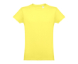 Bedrukte T-shirts van 100% katoen in de kleur lichtgeel