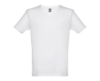 Goedkope katoenen T-shirts met logo in de kleur wit