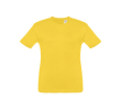 Reclame T-shirt met opdruk voor kinderen in de kleur geel