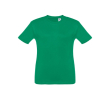 Reclame T-shirt met opdruk voor kinderen in de kleur groen