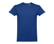 Katoenen T-shirts met logo, 190 g/m2 in de kleur koningsblauw