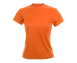 Sportieve T-shirts met logo, 135 g/m2 in de kleur oranje
