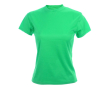 Sportieve T-shirts met logo, 135 g/m2 in de kleur lichtgroen