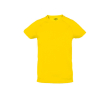 Sportieve T-shirts voor kinderen, 135 g/m2 in de kleur geel