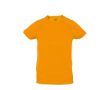 Sportieve T-shirts voor kinderen, 135 g/m2 in de kleur oranje