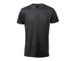 Sportieve sublimatie T-shirts, 135 g/m2 RPET in de kleur zwart