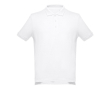 Katoenen gepersonaliseerde poloshirts, 195 g/m2 in de kleur wit