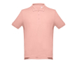 Katoenen gepersonaliseerde poloshirts, 195 g/m2 in de kleur zalm