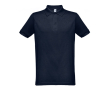 Bedrukte poloshirts in zes kleuren, 200 g/m2 in de kleur marineblauw