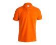 Goedkope katoenen poloshirts, 180 g/m2 in de kleur oranje