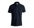 Goedkope katoenen poloshirts, 180 g/m2 in de kleur donkerblauw