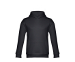 Bedrukte sweater voor kinderen, 320 g/m2 in de kleur zwart