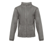 Fleece sweaters met logo, 260 g/m2 in de kleur grijs