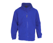 Fleecejassen om te bedrukken, 280 g/m2 in de kleur blauw