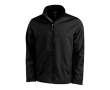 Softshell jassen bedrukt met logo, 400 g/m2 in de kleur zwart