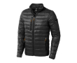 Donsjack voor merchandising in de kleur donkergrijs