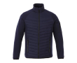 Tweekleurig jack voor bedrijfspromotie, 245 g/m2 in de kleur marineblauw