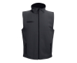 Softshell reclame jas met opdruk, 280 g/m2 in de kleur zwart