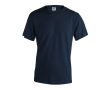 Reclame T-shirts met logo, 150 g/m2 in de kleur donkerblauw