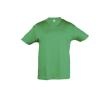 Kindershirt voor merchandising, 150 g/m2 in de kleur groen