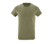 Reclame T-shirts met logo, 150 g/m2 in de kleur khaki